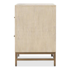 Drayden Transitional Oak Solid Wood 3-Piece Chest and 2 Nightstand Bedroom Set