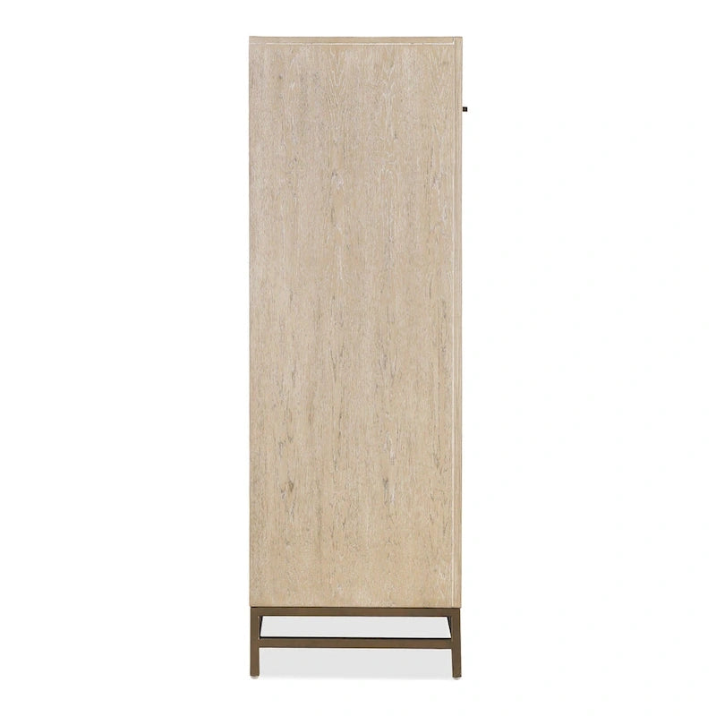 Drayden Transitional Oak Solid Wood 3-Piece Chest and 2 Nightstand Bedroom Set