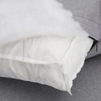 Anka Grey Linen Down Filled Cushioned 7-Seat Sectional Sofa by iNSPIRE Q Modern