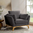 VANOMi 41.7 Modern Flared Arm Accent Chair
