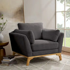 VANOMi 41.7 Modern Flared Arm Accent Chair
