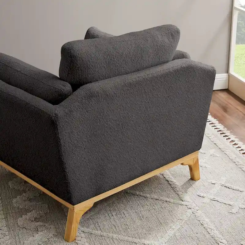VANOMi 41.7 Modern Flared Arm Accent Chair