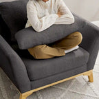VANOMi 41.7 Modern Flared Arm Accent Chair
