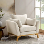 VANOMi 41.7 Modern Flared Arm Accent Chair