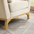 VANOMi 41.7 Modern Flared Arm Accent Chair