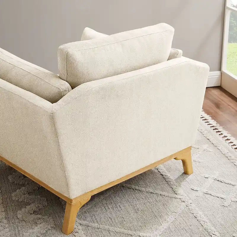 VANOMi 41.7 Modern Flared Arm Accent Chair
