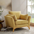 VANOMi 41.7 Modern Flared Arm Accent Chair