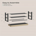 Entryway Bench with Cushion - 12.2D x 31.9W x 19.3H