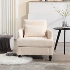 Modern Accent Chair Lounge Chair,Wood Frame Armchair