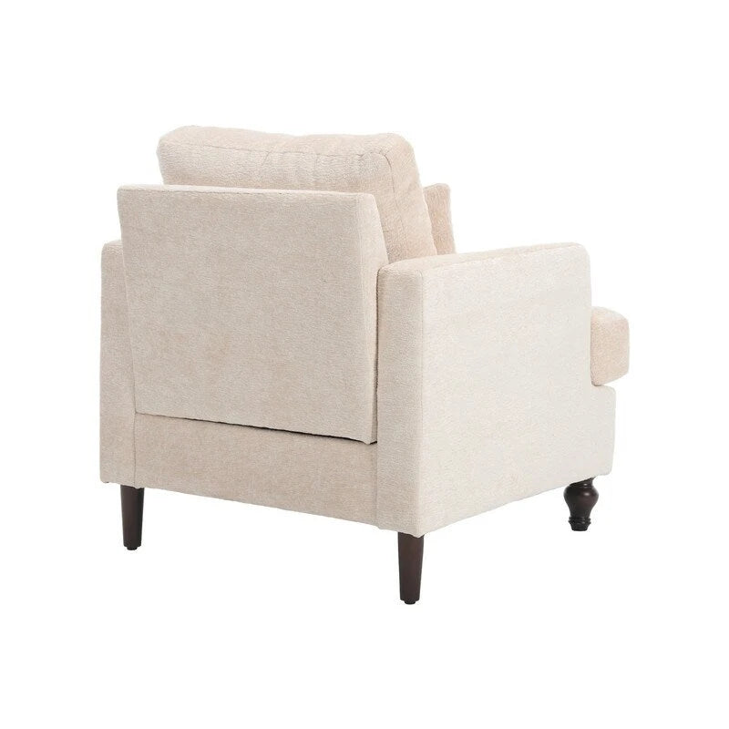 Modern Accent Chair Lounge Chair,Wood Frame Armchair