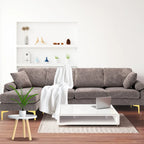 Kata 115 Sectional Sofa with Ottman