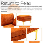 Kata 115 Sectional Sofa with Ottman