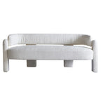 75.59 Wide Boucle Upholstery Modern Sofa for Living Room Beige