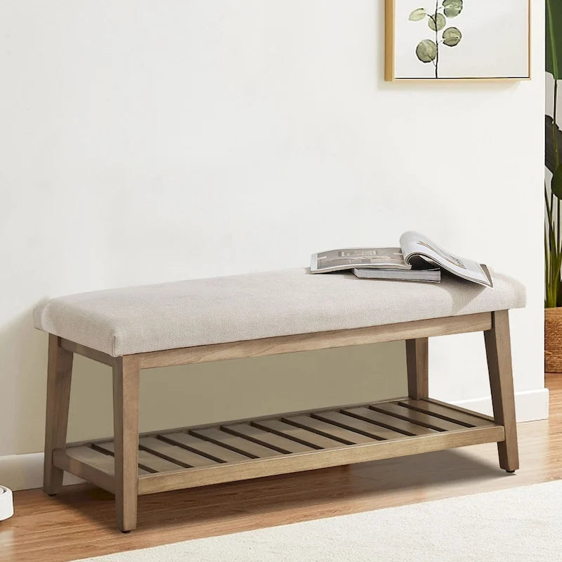 Entryway Shoe Bench Storage Bench Upholstered Bench