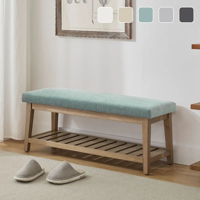 Entryway Shoe Bench Storage Bench Upholstered Bench