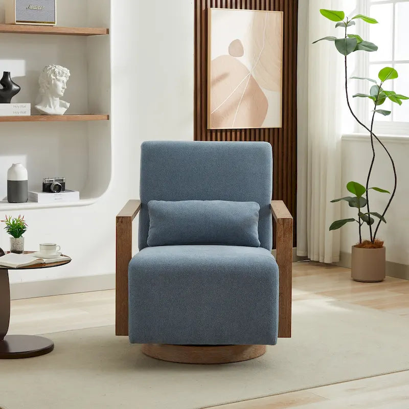 Swivel Modern Upholstered Accent Chair