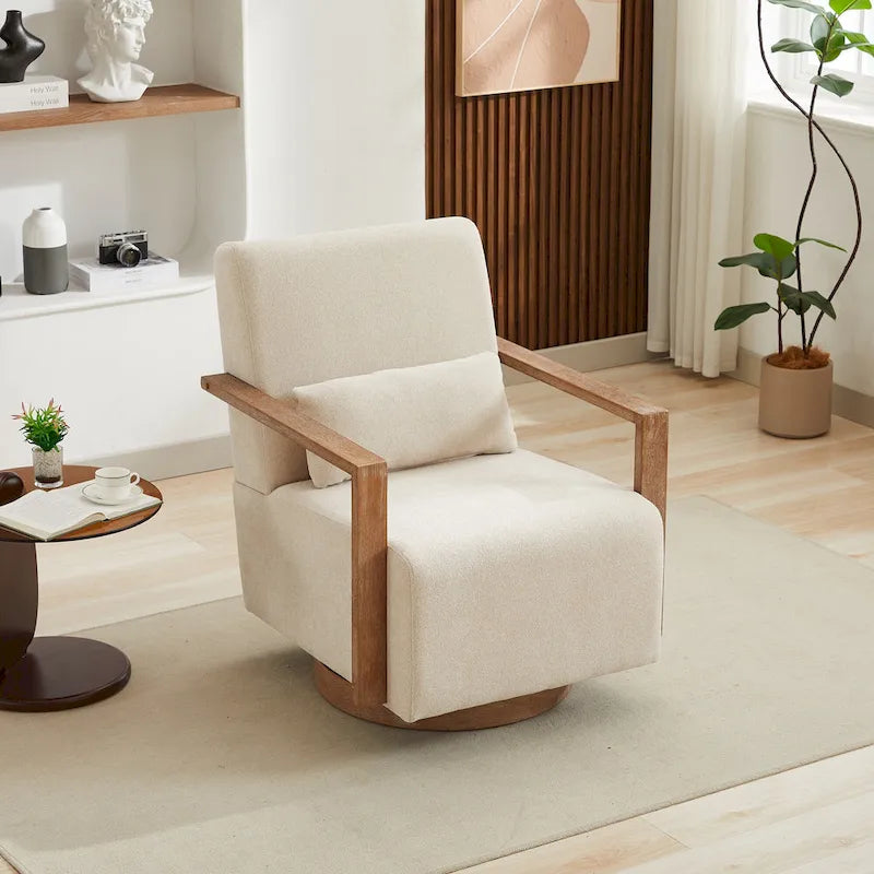 Swivel Modern Upholstered Accent Chair