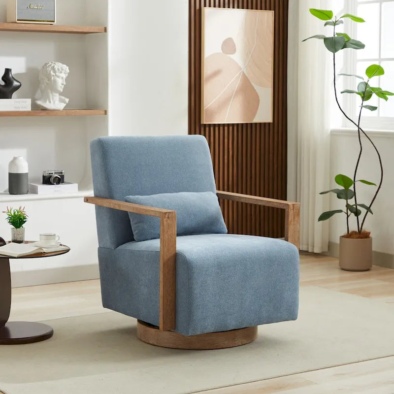 Swivel Modern Upholstered Accent Chair