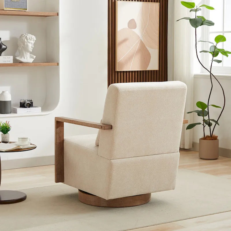 Swivel Modern Upholstered Accent Chair