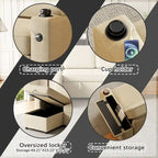 2 in 1 Pull Out Sofa Bed with Storage and Charging Port