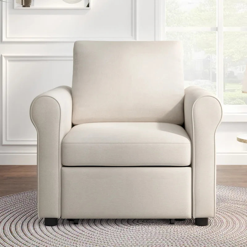 3-in-1 Convertible Sleeper Chair Bed