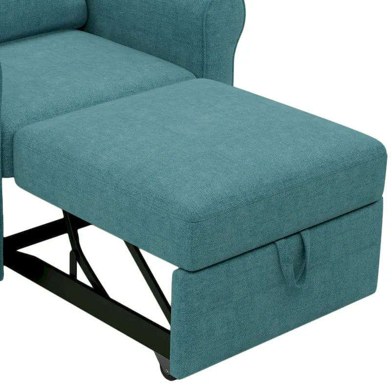 3-in-1 Convertible Sleeper Chair Bed