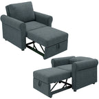 3-in-1 Convertible Sleeper Chair Bed