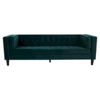 Viola Velvet Cushion 3-Seater Sofa Couch