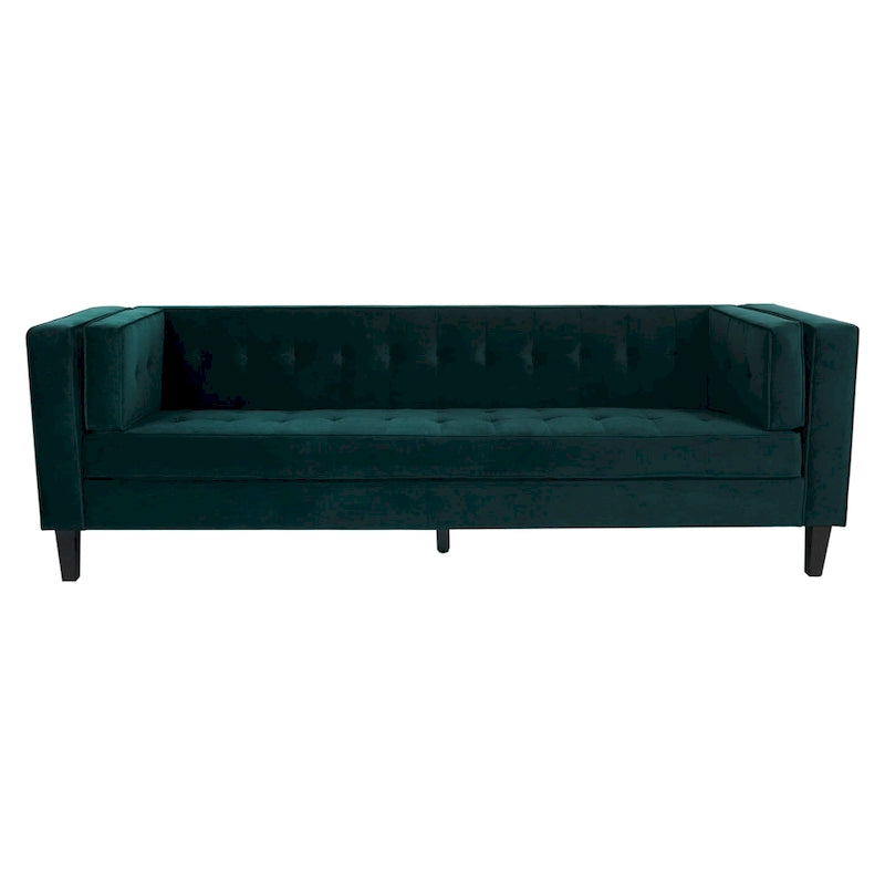 Viola Velvet Cushion 3-Seater Sofa Couch