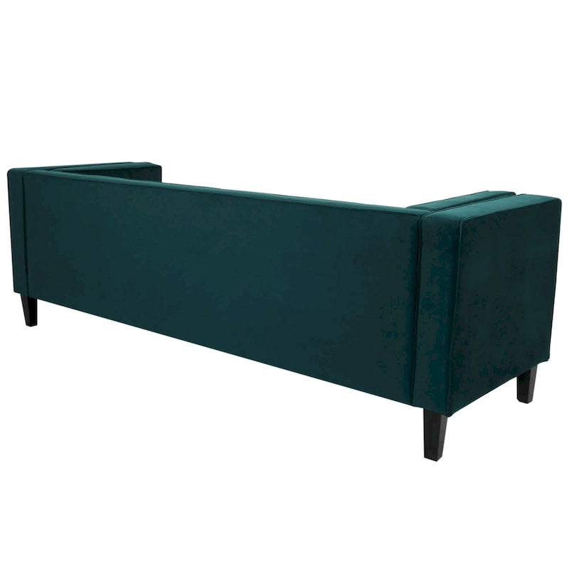 Viola Velvet Cushion 3-Seater Sofa Couch