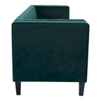 Viola Velvet Cushion 3-Seater Sofa Couch