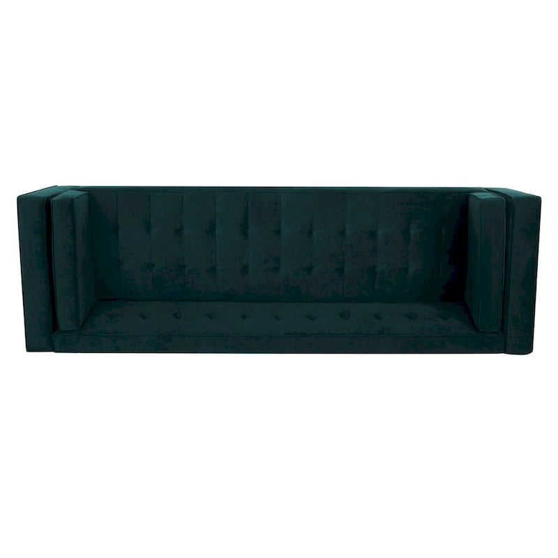 Viola Velvet Cushion 3-Seater Sofa Couch