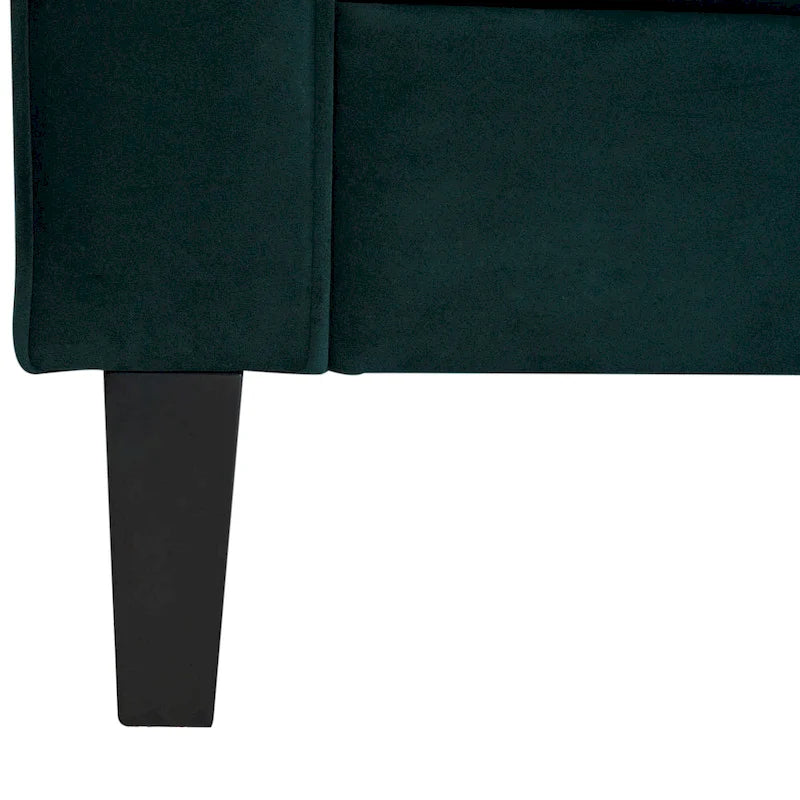 Viola Velvet Cushion 3-Seater Sofa Couch