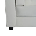 Viola Velvet Cushion 3-Seater Sofa Couch