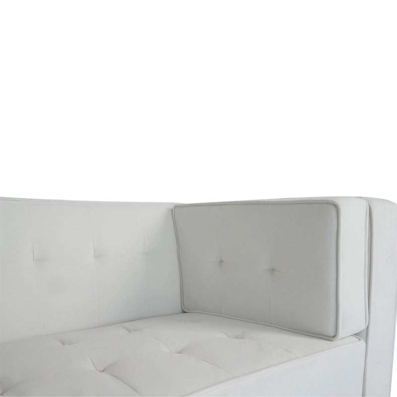 Viola Velvet Cushion 3-Seater Sofa Couch
