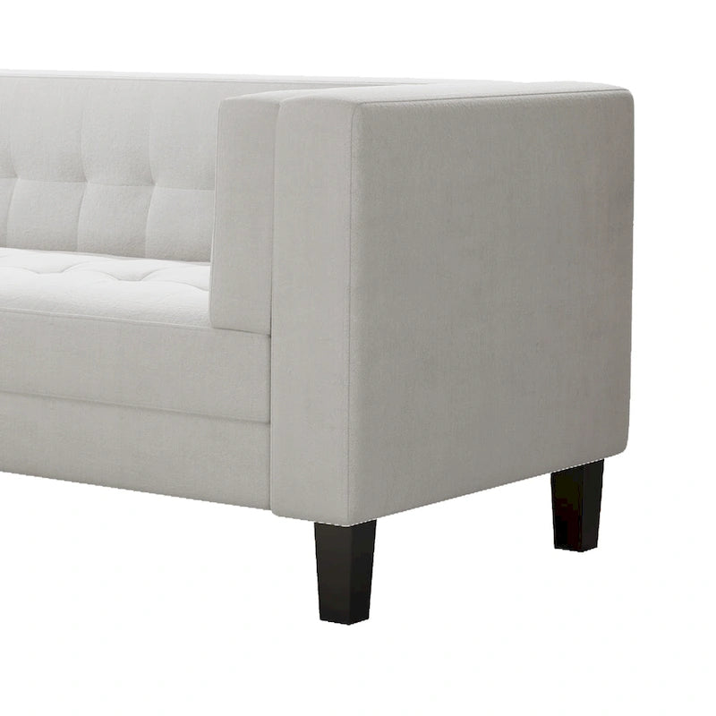 Viola Velvet Cushion 3-Seater Sofa Couch