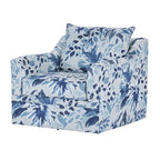 New Classic Furniture Anatasia Pillow Back Swivel Chair, Made in USA