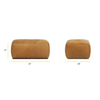 Poly and Bark Capa Ottoman