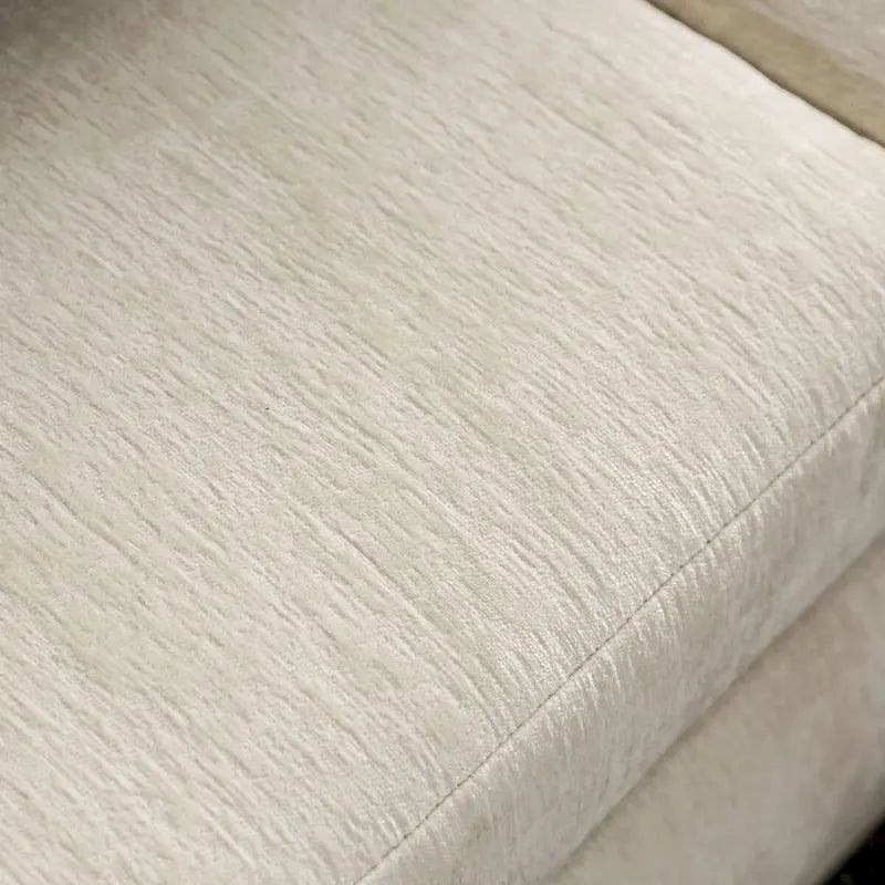 Breward Transitional Beige Chenille Padded 2-Piece Sofa Set