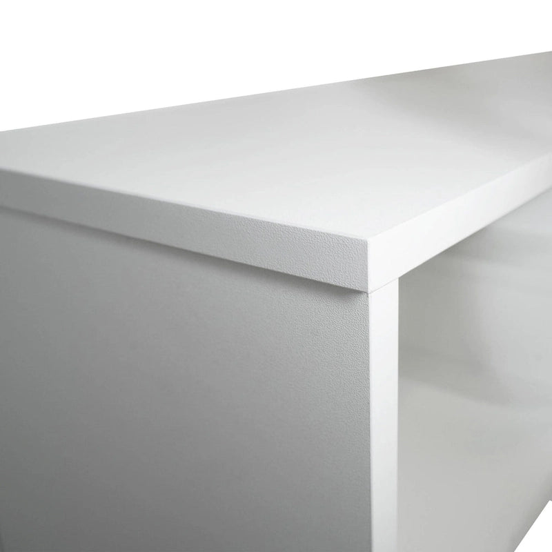 Surrey 60.2 2 Pc 1-Drawer Floating TV Stand Media Console with Open Shelves