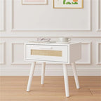 Bedroom Nightstands Wooden Night Stands - 11.81D x 15.35W x 19.69H