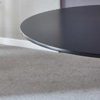 42.1 Tulip Dining Table With Round Table Top and Pedestal for 4-6 People