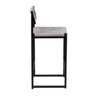Bar Stools Set of 2 Paper Rope Weave Dining Chairs