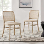 Wood Dining Side Chair Set of 2