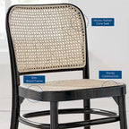 Wood Dining Side Chair Set of 2