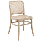 Wood Dining Side Chair Set of 2