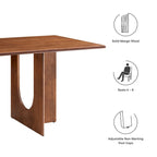 Rivian Rectangular 70 Wood Dining Table