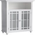 Floor Cabinet with 1 Adjustable Shelf 3 - 12D x 26.5W x 34H