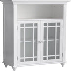 Floor Cabinet with 1 Adjustable Shelf 3 - 12D x 26.5W x 34H