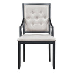 Nestfair Retro 5-piece Dining Set with 4 Chairs and Extendable Table